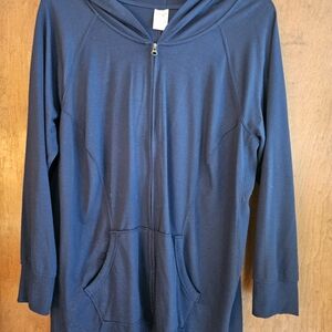 Hooded Zip Up Sweatshirt